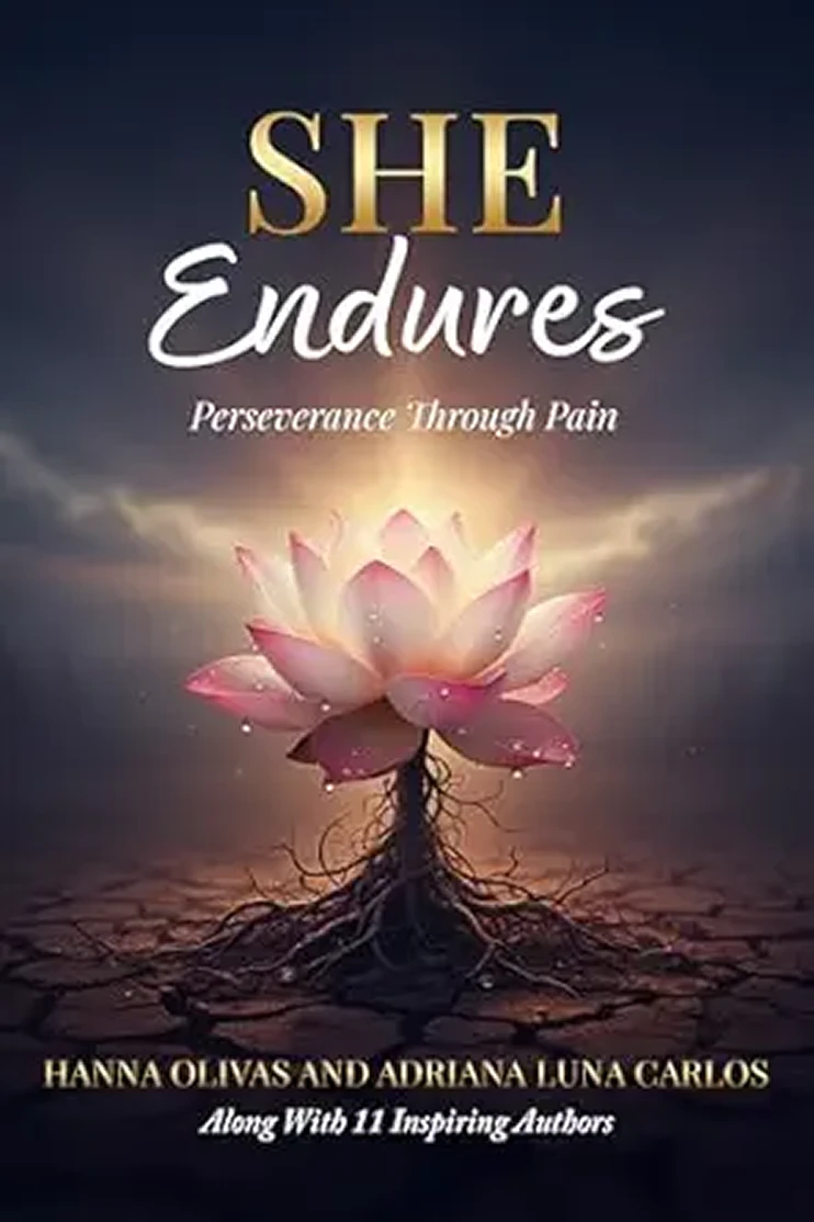 Inspirational book titled "She Endures
